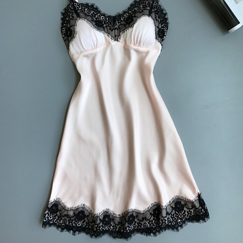 Women's V-neck Lace Sleep dress