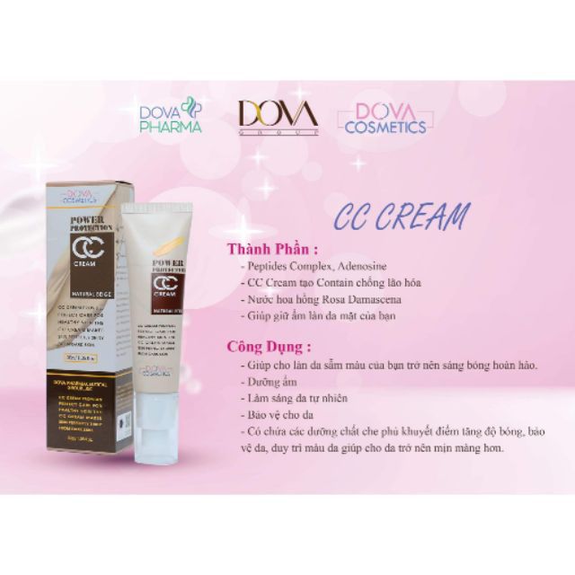 Kem nền Cc baby Dova