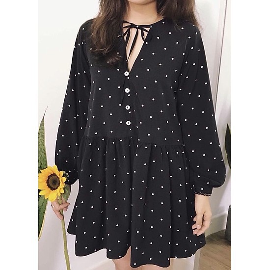 Thanh lý Babydoll chấm bi