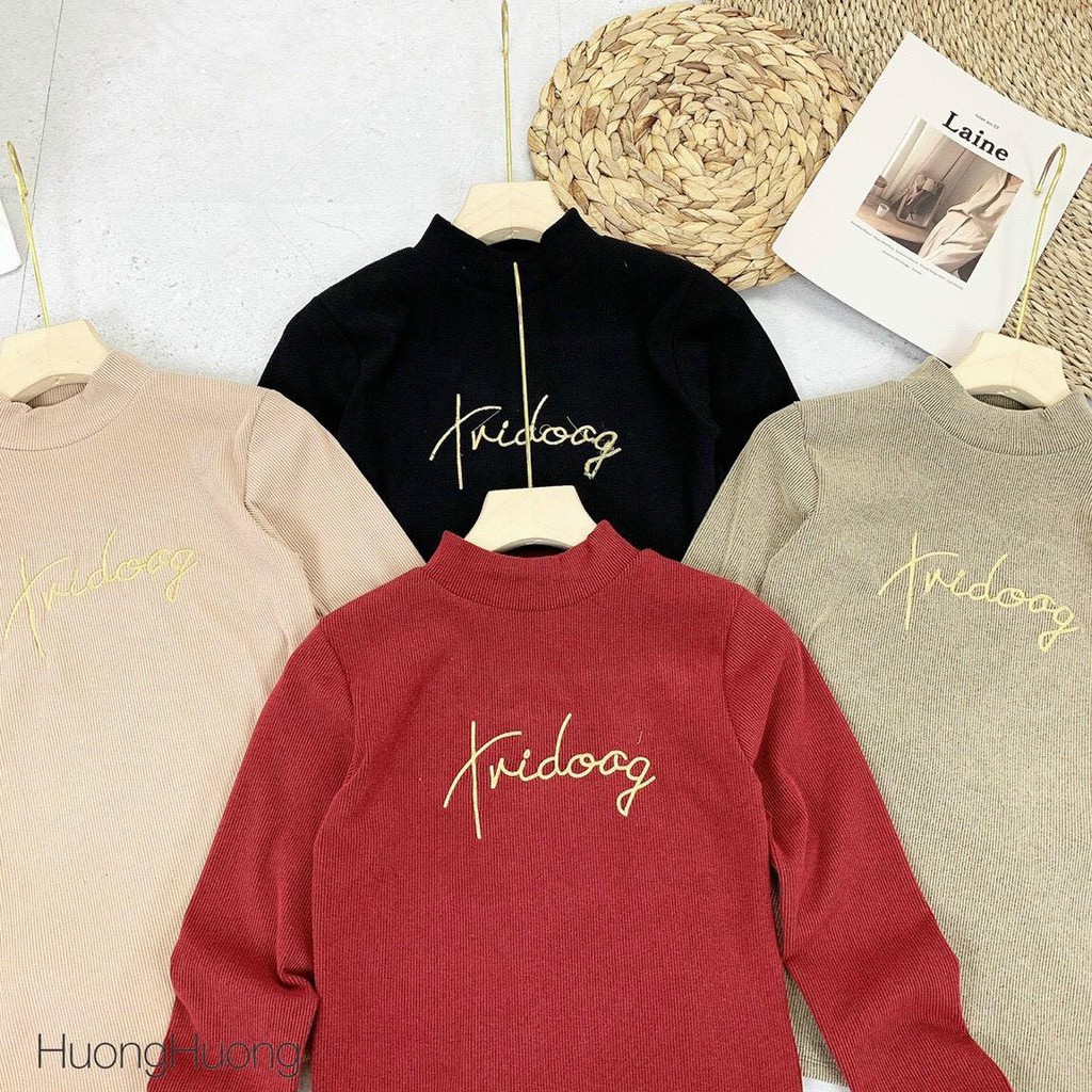 Áo Len Tăm Cổ 3P Chữ Fridoag Hàng QCCC Free Size | BigBuy360 - bigbuy360.vn