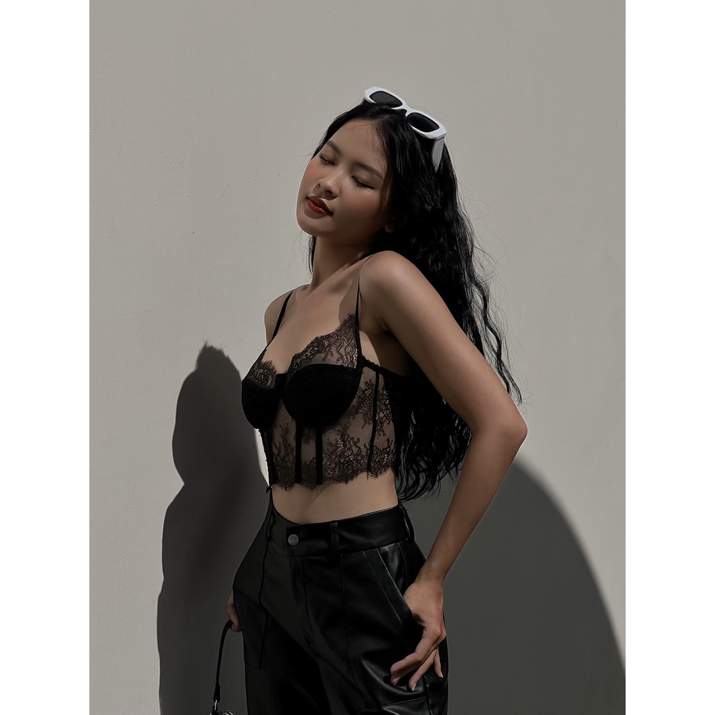 Áo Corset Ren Mi 4 Xương, Tôn Dáng Layla TOSON