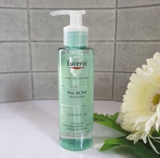 ✅ COMBO Làm Sạch Da Chuyên Biệt Cho Da Nhờn Mụn Eucerin ProAcne (SRM và Toner)