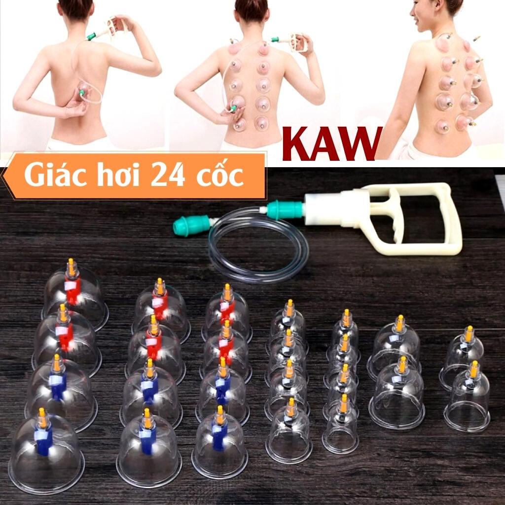 Bộ 24 cốc giác hơi chăm sóc sức khỏe Trung Quốc