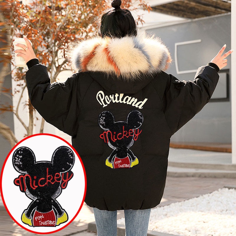 Miếng Dán Quần Áo Thêu Họa Tiết Mèo Hoạt Hình Trang Trí Có Thể May Vá