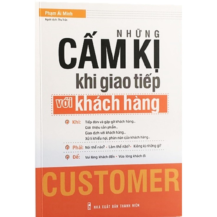 Sách - Những Cấm Kị Khi Giao Tiếp Với Khách Hàng | BigBuy360 - bigbuy360.vn