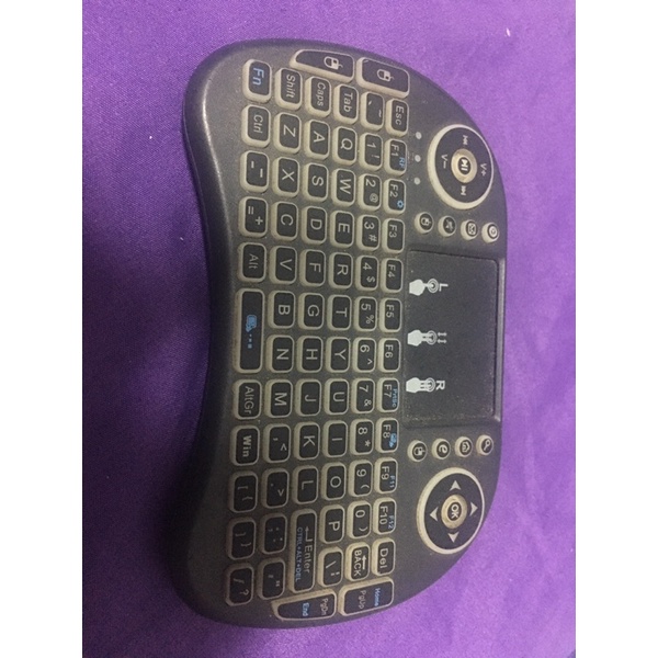 chuột bay kiêm bàn phím không dây có led phát sáng