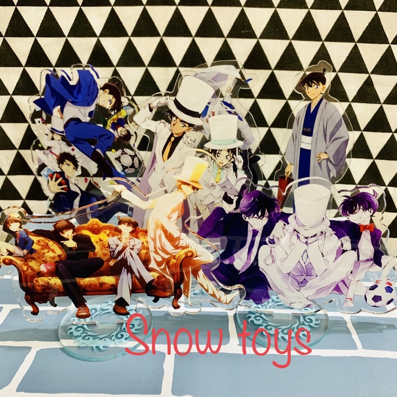 Tượng Mica Standee anime manga Thám tử lừng danh Conan và Kaito Kid - Nhựa Cứng Acrylic  - mô hình conan kaito kid ran