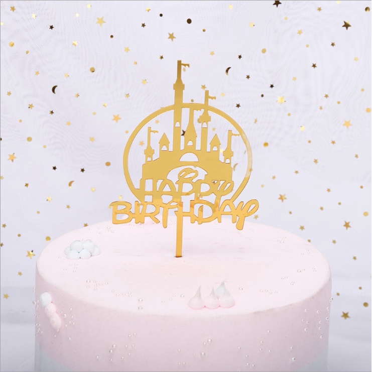 Trang Trí Sinh Nhật - Combo 10 chiếc Meka lâu đài