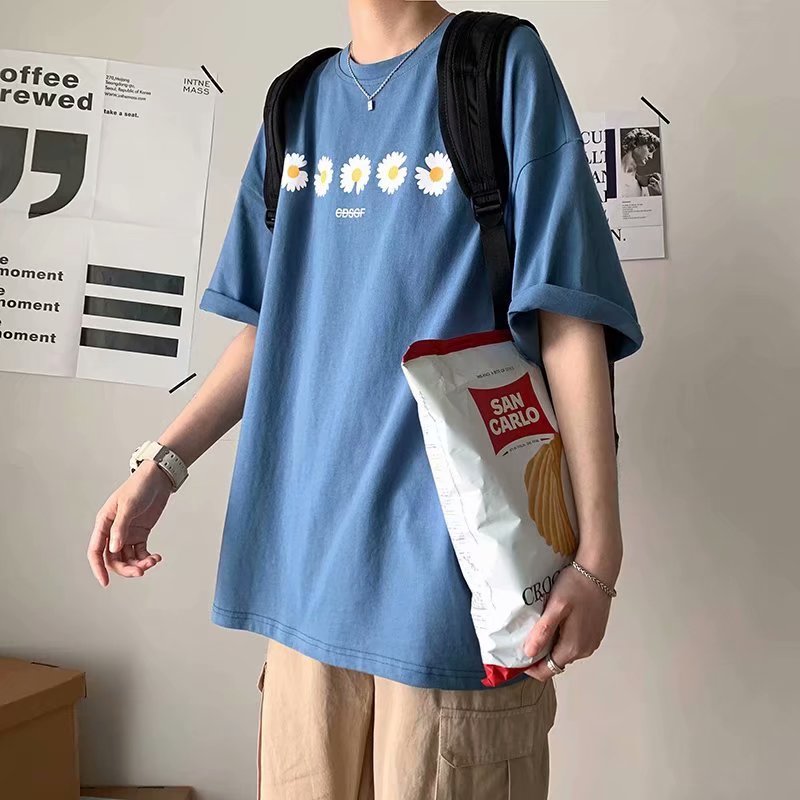 Áo thun tay ngắn phong cách thời trang mùa hè size M-5XL