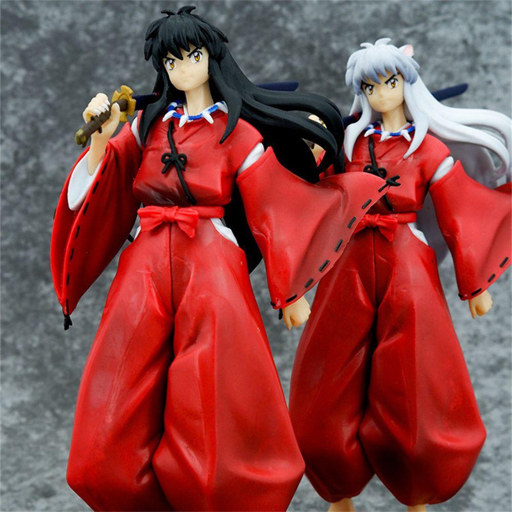 Mô Hình Đồ Chơi Nhân Vật Anime Sesshomaru Đang Ngồi Bằng PVC
