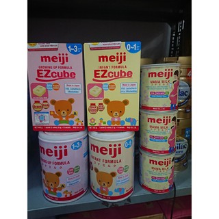 Sữa Meiji Nhập Khẩu Số 0, 9 Hộp Thiếc 800g, Hộp Dạng Thanh