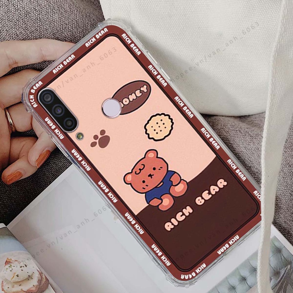 Ốp lưng Vsmart Joy 3 / Joy3 in hình hoa, gấu rich bear nghệ thuật, thời trang