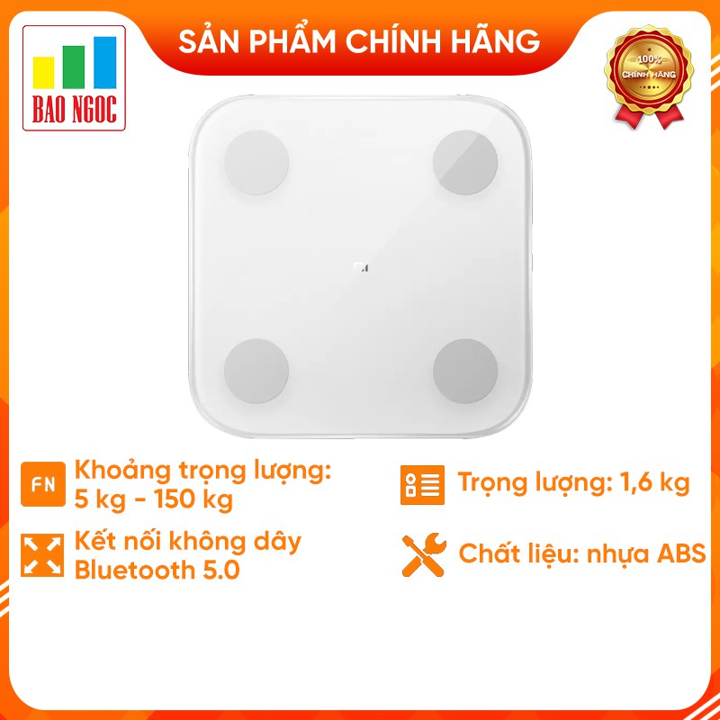 Cân điện tử thông minh Xiaomi Mi Body Composition Scale 2 ( Body Fat )