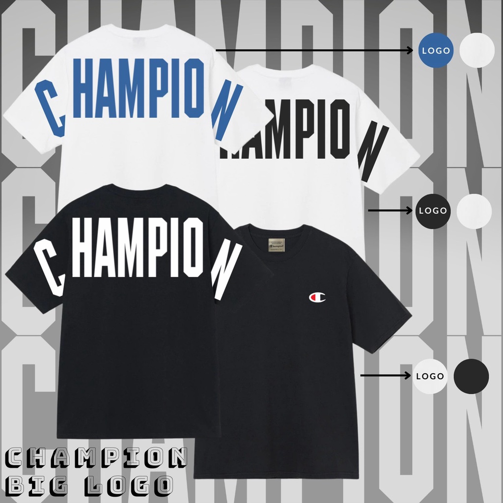 ÁO CHAMPION BIG LOGO UNISEX HOT TREND 2022