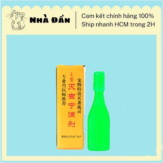 Nhỏ gáy ve rận cho chó mèo