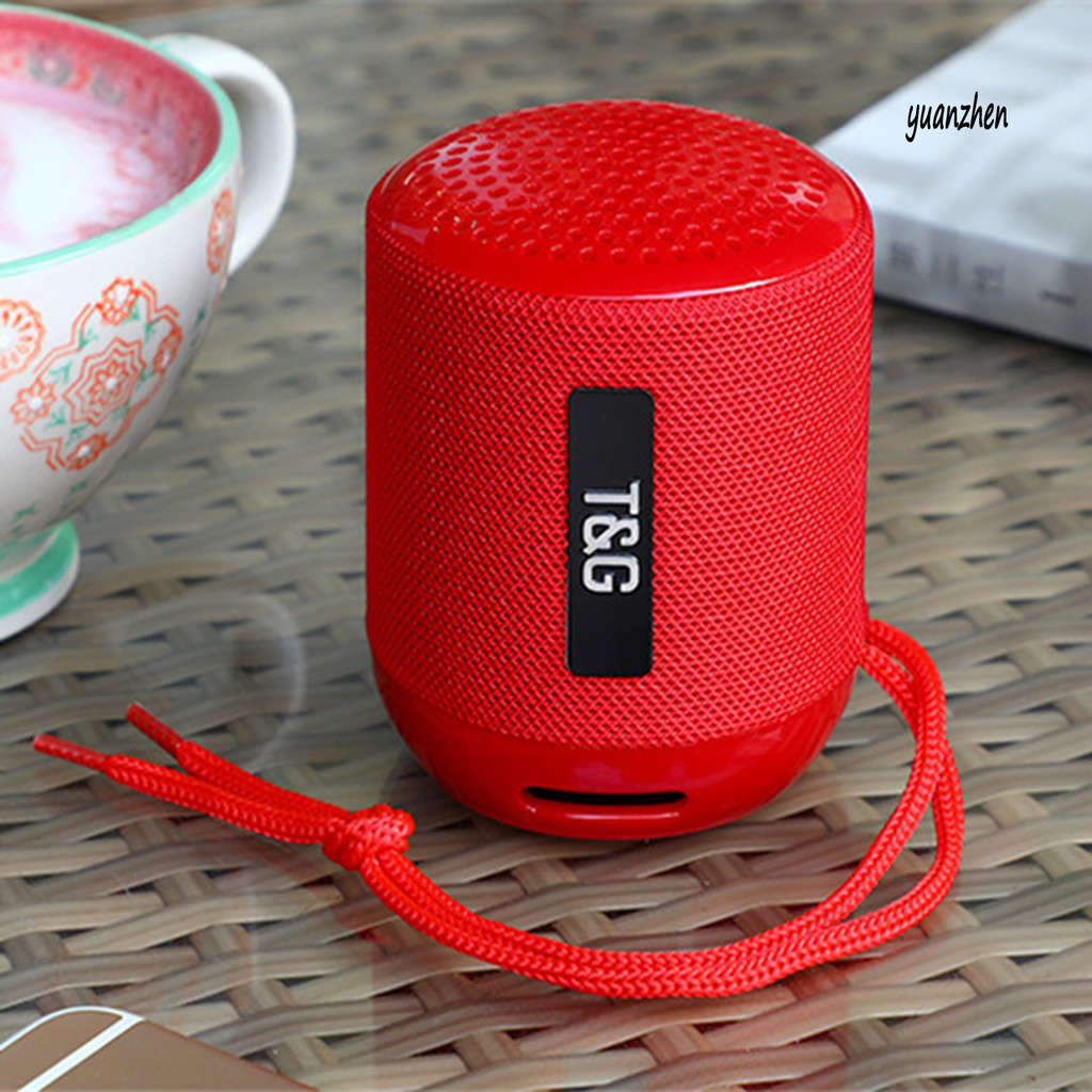 yuanzhen TG129 Mini Portable FM Radio USB TF Card AUX Wireless Bluetooth Speaker Subwoofer for Outdoor