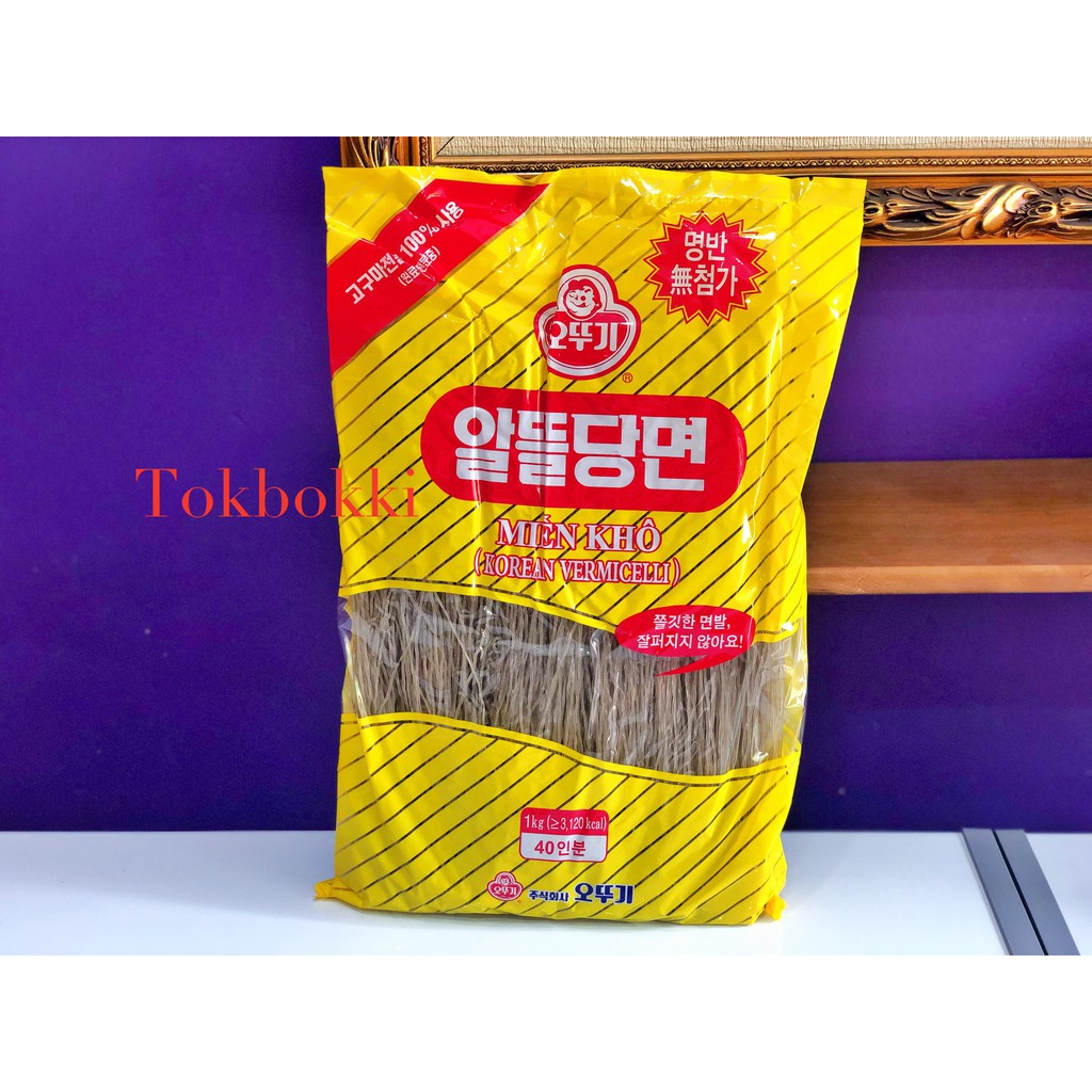 [MIẾN KHOAI LANG HÀN QUỐC] Miến Khô Hàn Quốc loại ngon gói 1KG