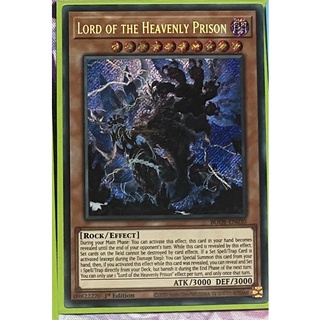 Thẻ bài yugioh lord of the heavenly prison - secret rare - bode-en030