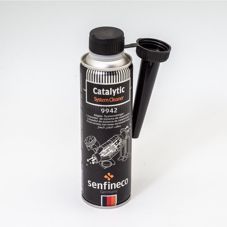 Dung dịch vệ sinh hệ thống xúc tác khí thải Senfineco 9942 Catalytic System Cleaner dung tích 300ml