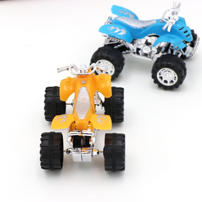 [ Rẻ Vô Địch] Đồ chơi trẻ em mô tô Xe máy mini chạy đà 4 bánh dễ thương nhiều màu sắc.