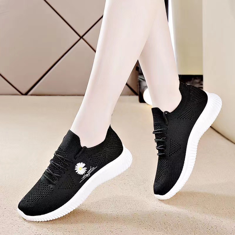 Giày Thể Thao Phối Lưới Thoáng Khí Thời Trang Xuân Hè Mới Cho Nữ TTH226