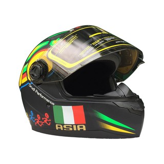 Mũ bảo hiểm Fullface Asia MT136 rùa chính hãng