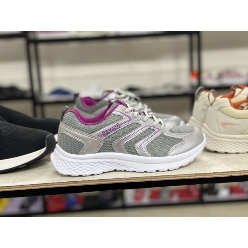 Giầy thể thao siêu nhẹ running SPALDING xuất nhật siêu êm của nữ chuẩn xịn