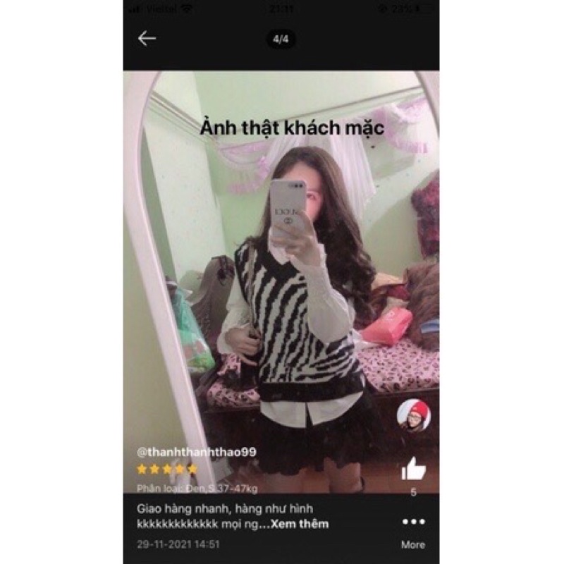 🎁sơ mi tay bồng ⚡️mặc kèm gile h ⚡️ảnh thật