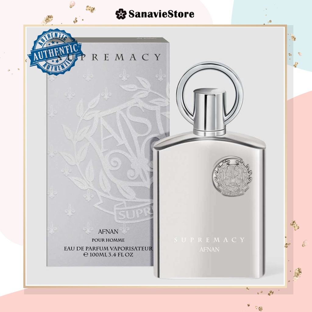 Nước Hoa Afnan Supermacy Silver EDP, Mẫu Thử Nước Hoa Nam Chính Hãng 2ml, 5ml, 10ml