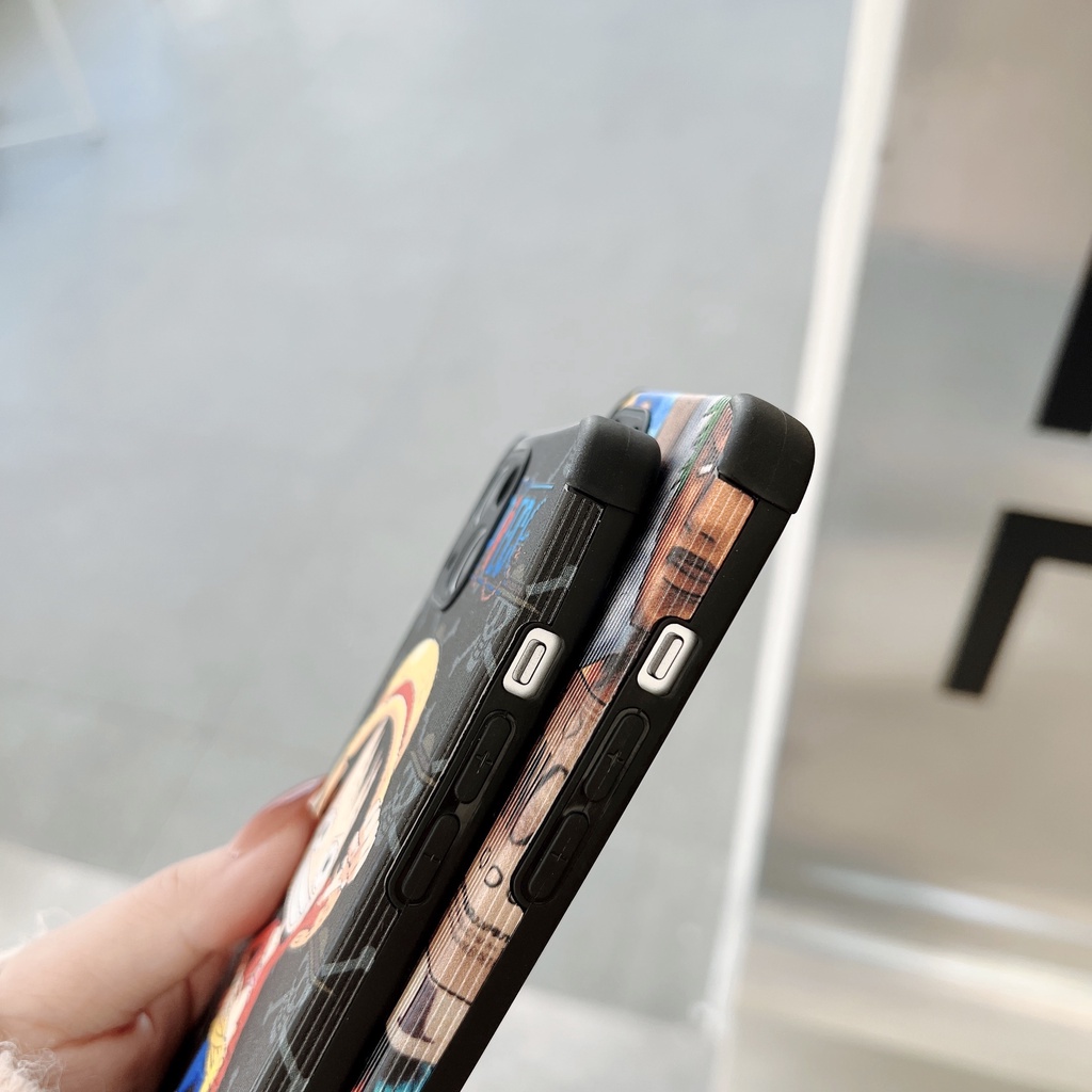Ốp Điện Thoại Tpu Mềm Chống Sốc Hình Luffy Cho Iphone 13 12 11 pro x xr xs max mini 6 6s 7 8 plus