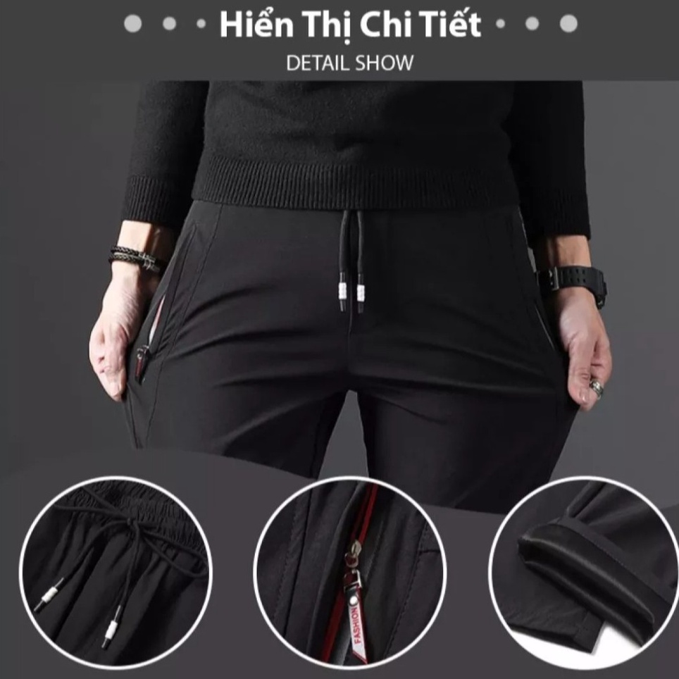 Quần thể thao Nam/Nữ ống BO, TÚI KHÓA KÉO UNISEX . Trẻ trung năng động, co giãn tốt. | BigBuy360 - bigbuy360.vn