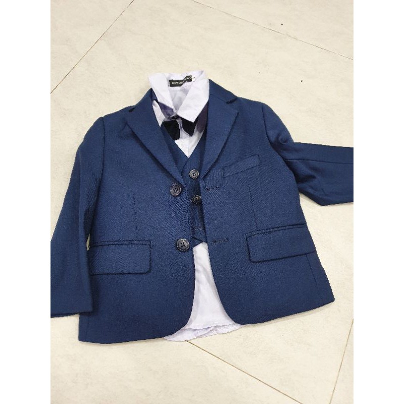 set áo vest cho bé trai