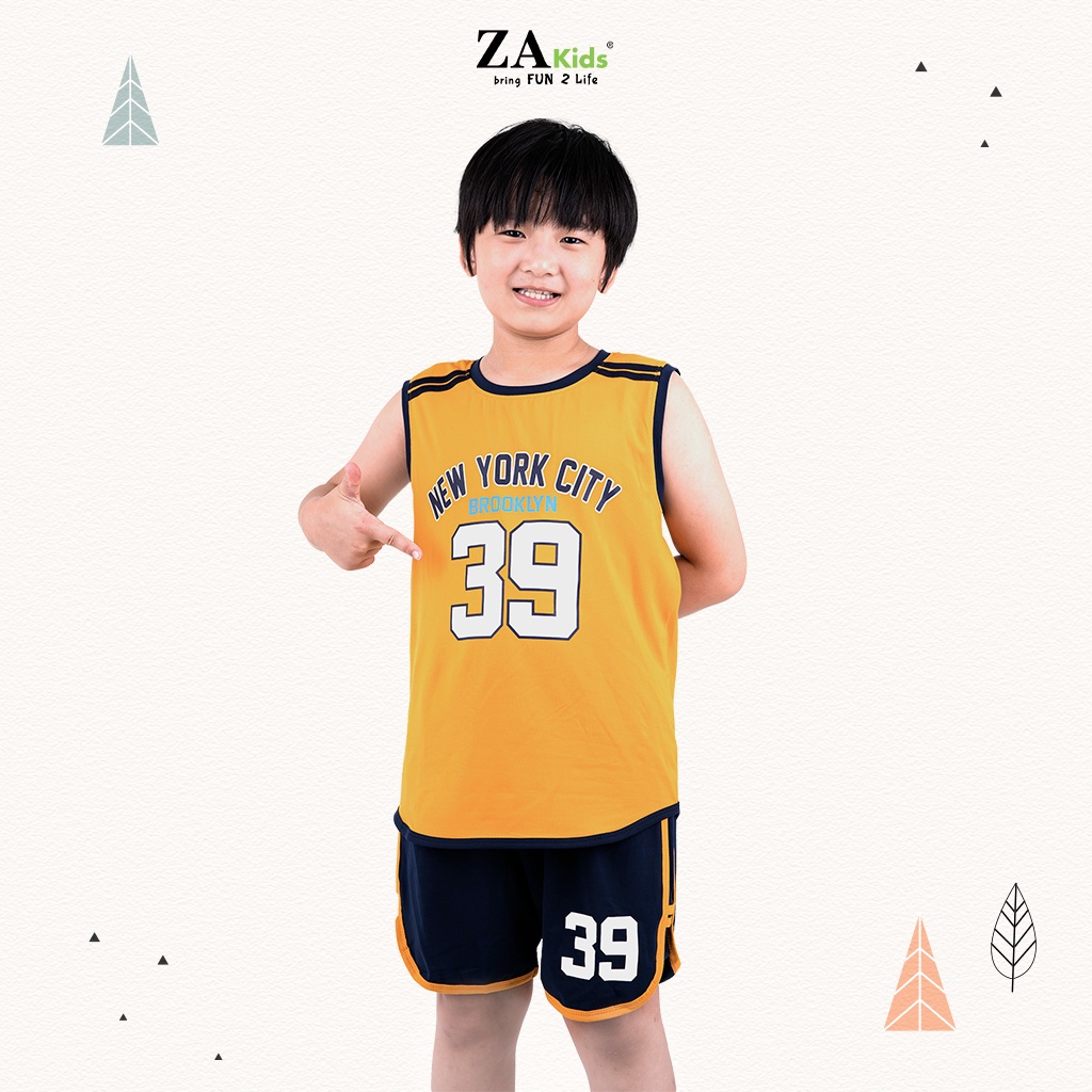 Bộ Quần Áo Thun Ngắn Tay Bé Trai  ZA KIDS ZA22172SN