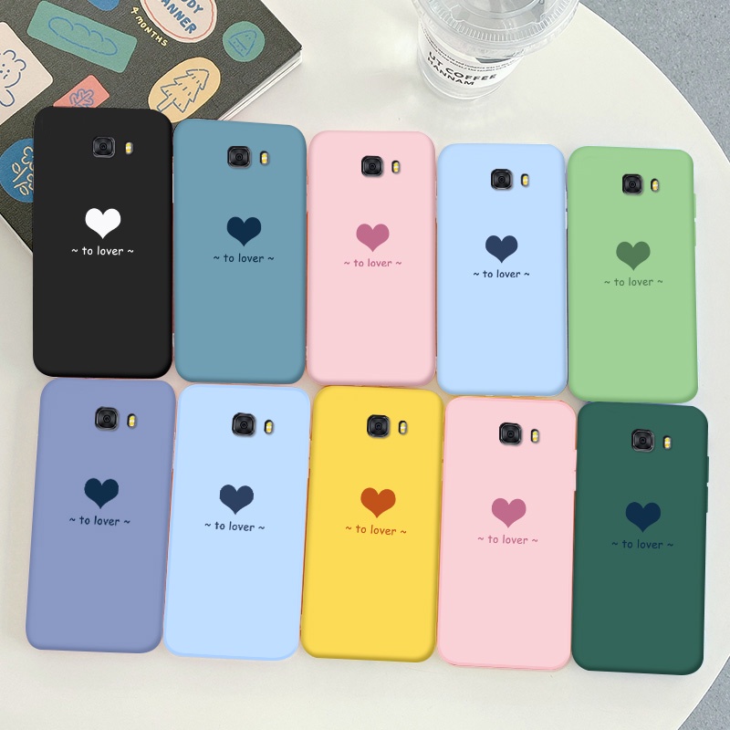 Ốp Điện Thoại Silicon Chống Rơi Toàn Diện Cho Samsung Galaxy C5 C7 C9 C9 Pro