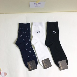 Tất Hàn nam cao cổ hình mặt cừoi Hoi Hoi Project