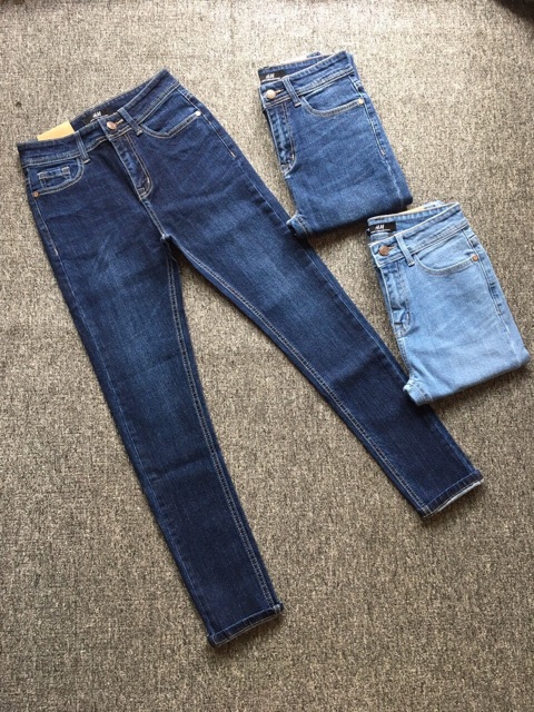 Quần skinny lưng cao xuất khẩu