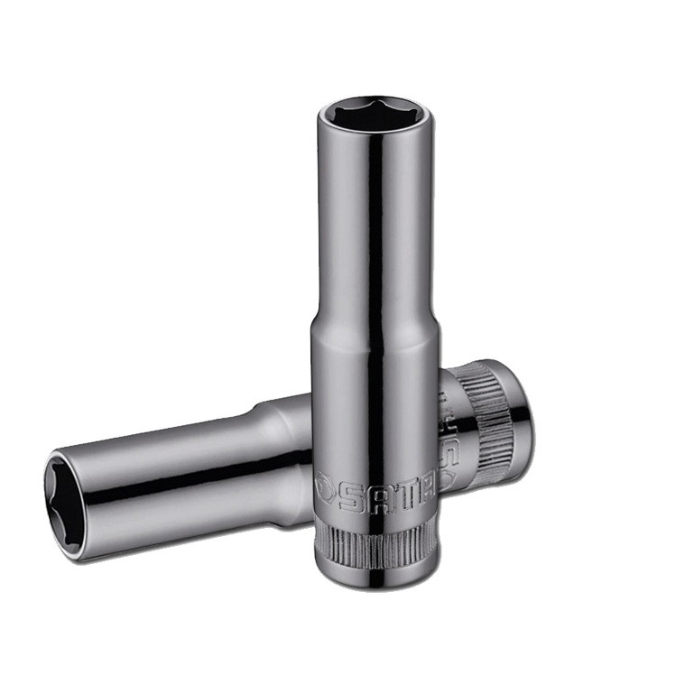 Đầu tuýp dài 3/8 lục giác 8-22mm SATA