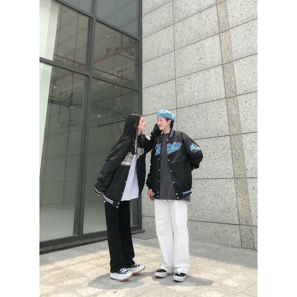 Áo khoác bomber unnisex chữ Kill system_Áo khoác nam nữ basic, hottrend