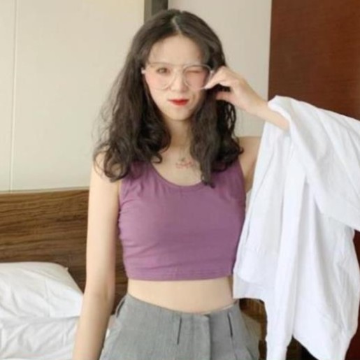 Áo Croptop, Áo Thun Ba Lỗ 6 Màu Siêu Rẻ | WebRaoVat - webraovat.net.vn