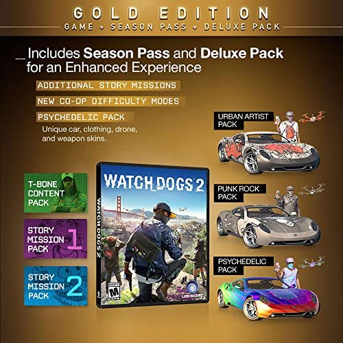 Đĩa game PS4 Watch Dogs 2 Gold Edition