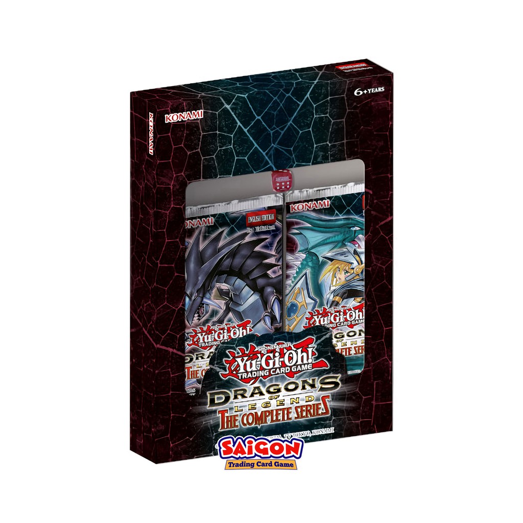 Hộp Bài Sưu Tập YugiOh! Dragons of Legend: The Complete Series - Chính Hãng Konami - Nhập Khẩu từ Anh