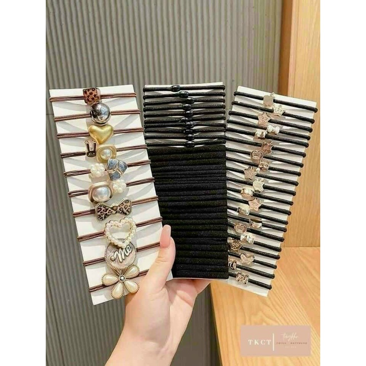 Set cột tóc 60 cái siêu đẹp tiện dụng