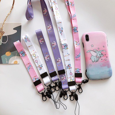 Strap hologram ba anh em gấu STH2 hoạt hình bare bear dây treo thẻ name tag in hình thời trang