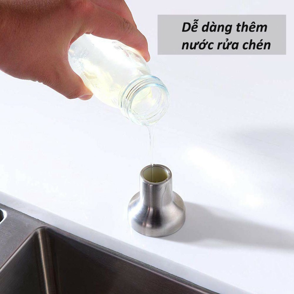 Bơm hút dầu rửa bát xà phòng có vòi xịt lắp chìm bồn rửa bát bồn cầu tiện lợi cho gia đình