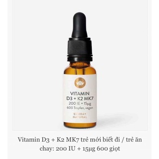 , vitamin d3 k2 mk7 sunday natural 20ml 1k