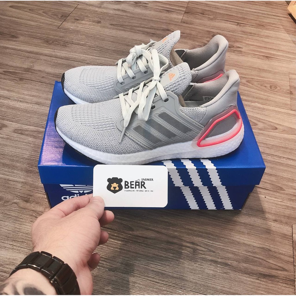 Giày thể thao [SALE + FULL BOX] Giày thể thao Ultra boostt xám.