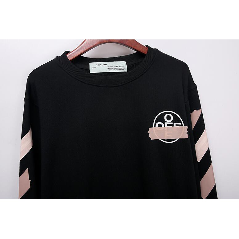 Áo Sweater Off White In Chữ Thời Trang Cao Cấp