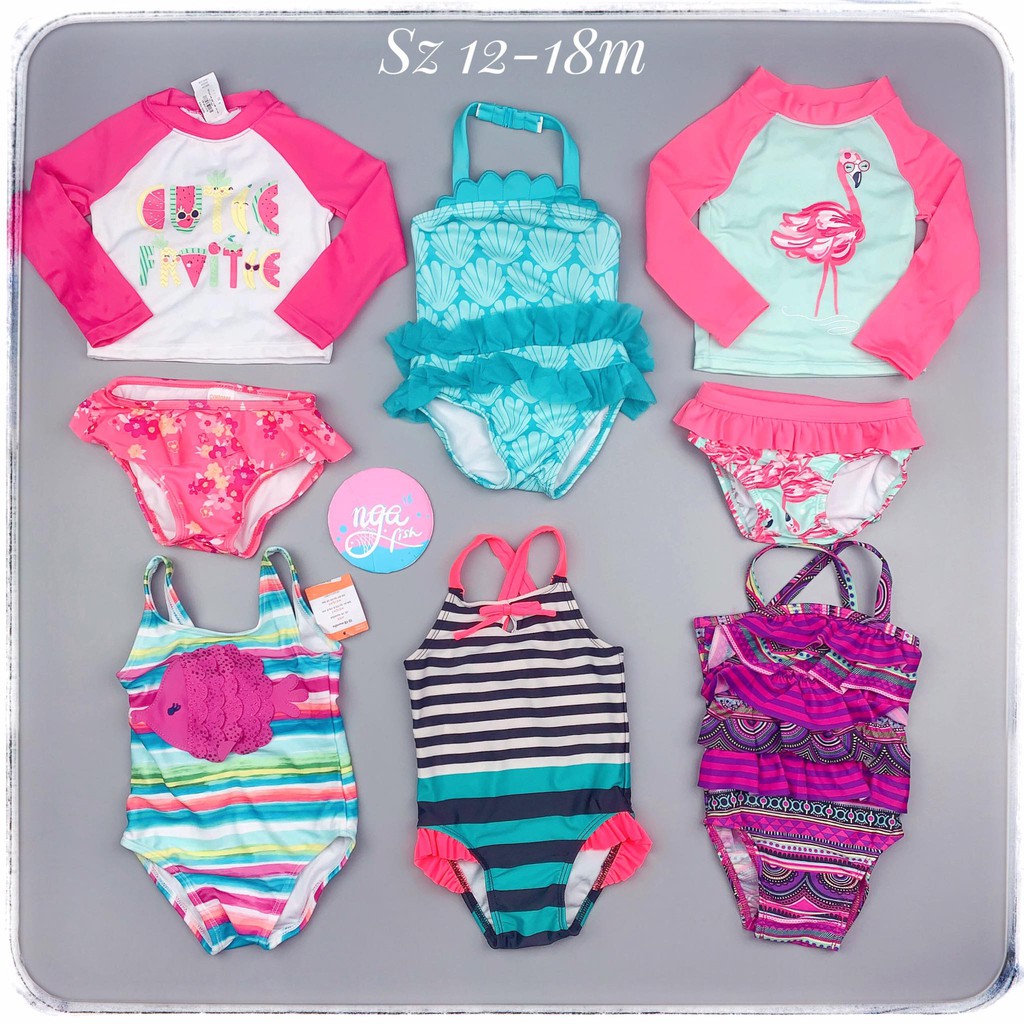 Đồ bơi bé gái size từ 3m-24m