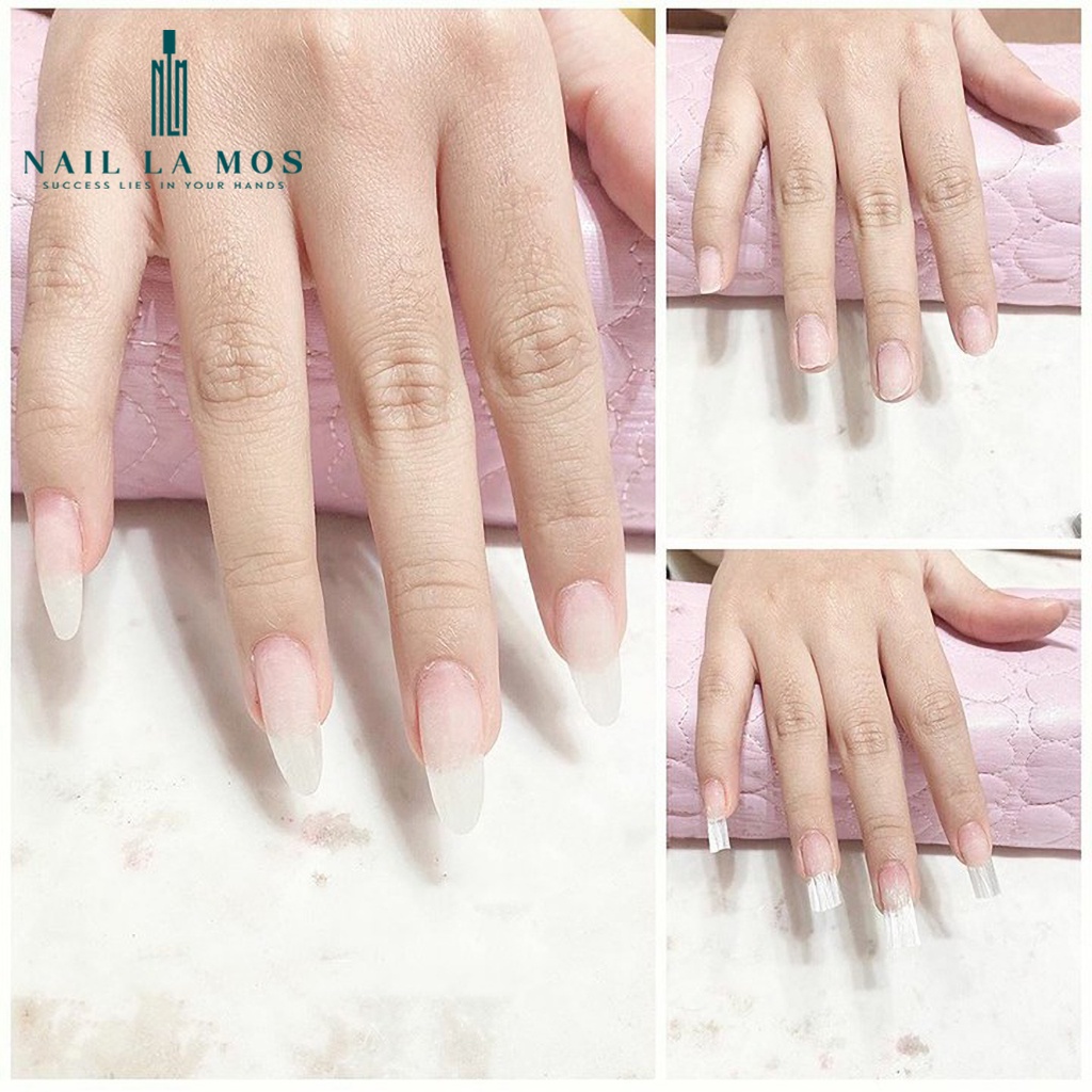 Set 10 tép lụa  nối dài móng nhanh - Nối móng lụa chuyên dụng