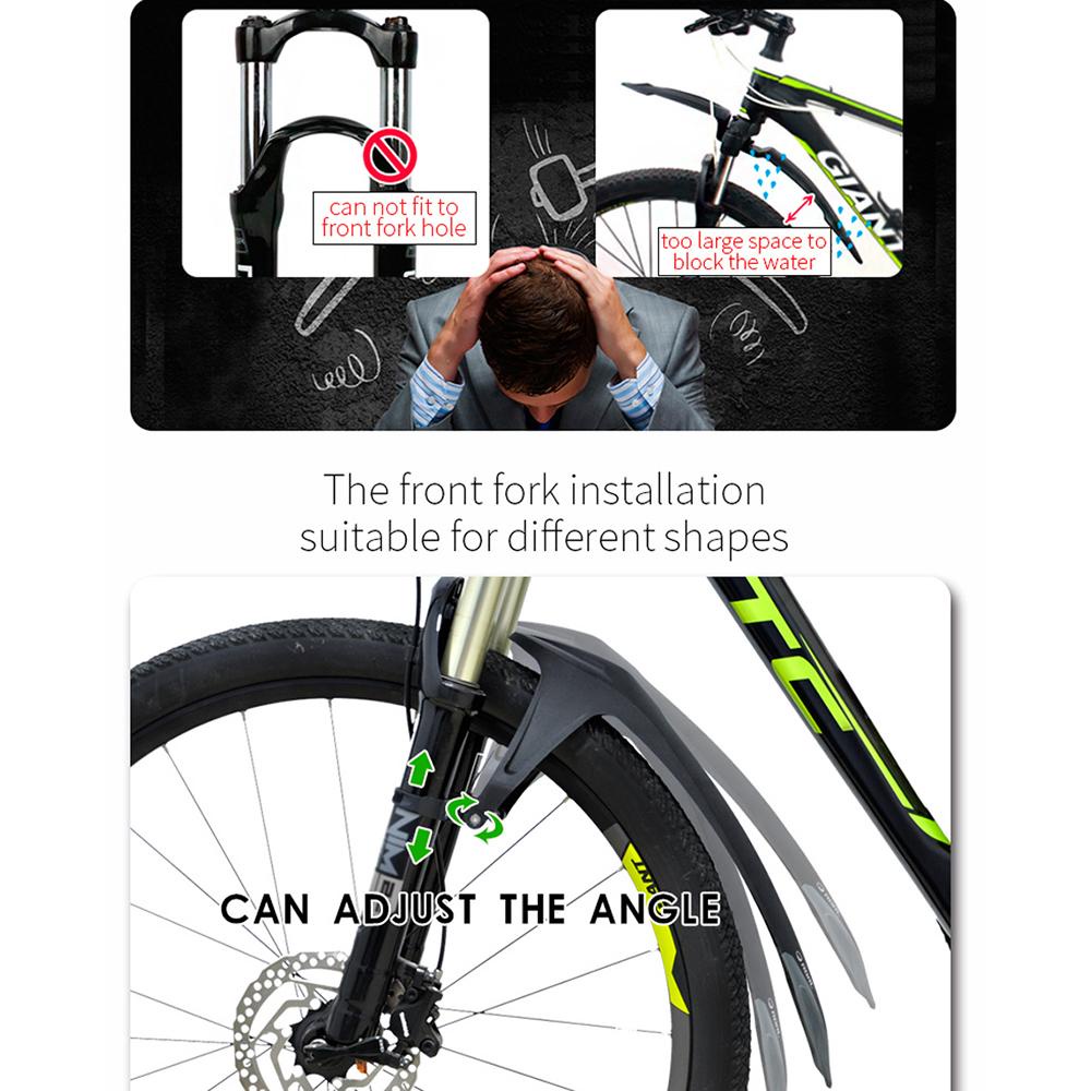 JARRED Dè Chắn Bùn Trước Và Sau Cho Xe Đạp 24-29 inch